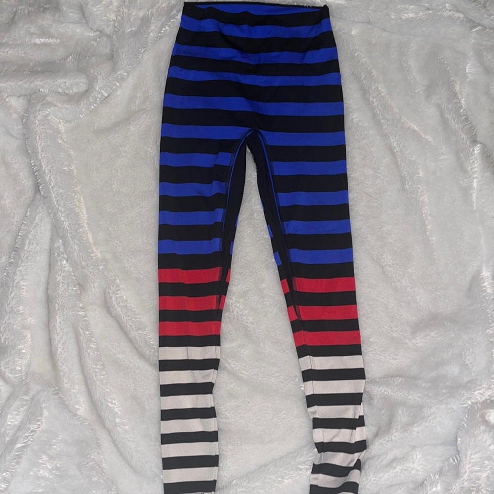 - K Deer Susanne Stripe leggings size XS EUC